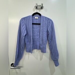 Aritzia Wilfred plunge front cardigan